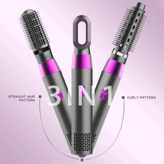 Cepillo Eléctrico Multifuncional 3 en 1 REMINGTON — Alisa, Riza y da Volumen en Minutos